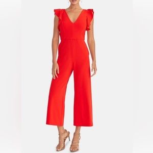 NWT, Rachel Roy Rio Red Jumpsuit in Medium.